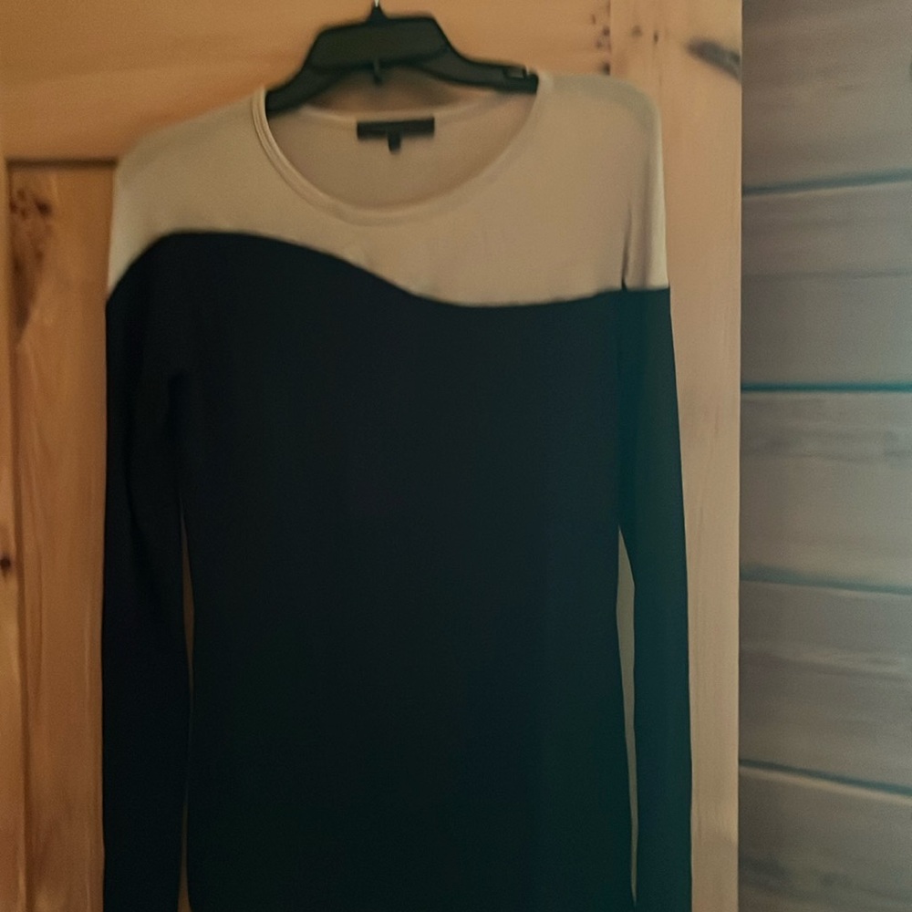 Tan black top designer MARCELlAMODS wore once